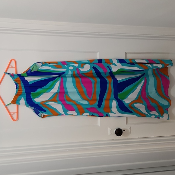 Jude Connally Abstract Anya Dress Size Medium - Picture 3 of 7